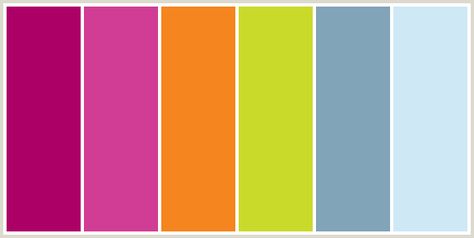 Cerise Color Schemes Girls Room Colors, Orange Color Schemes, Orange Color Palettes, Color Palette Yellow, Fresh Color Palette, Color Schemes Colour Palettes, Hex Color Codes, Green Colour Palette, Hex Colors