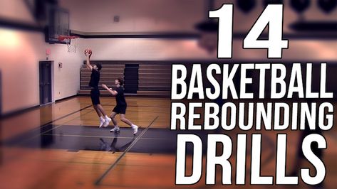 14 Basketball Rebounding Drills Rebounding Drills For Kids, Basketball Rebounding Drills, Rebounding Drills Basketball, Defense Drills Basketball, Basketball Defense Drills, Defense Basketball, Youth Basketball Drills, 7th Grade Girls, Basketball Defense