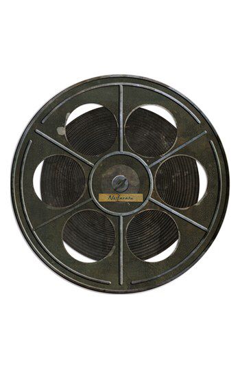 SPICHER AND COMPANY Spicher and Company 'Film Reel' Vintage Look Wall Art available at #Nordstrom Circles Art, Film Equipment, Movie Reels, Film Reels, Floral Border Design, Round Wall Art, Film Studio, Art Courses, Music Film