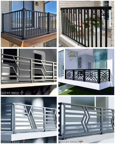 Railings Design Balcony, Metal Balustrade Design, Balcony Gate Design, Grill Balcony Design, Balcony Grill Design Railings, Simple Grill Design, Balustrades Balcony, Balcony Railing Design Modern, Metal Balcony Railing