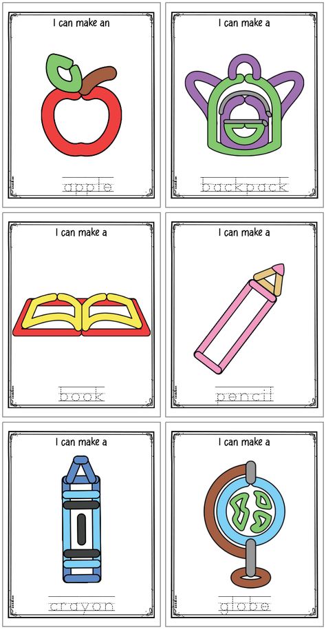 Speech Therapy Activities Preschool, Play Dough Mats, Kids Printable Art, Free Printable Numbers, Dough Mats, School Lesson Plans, Playdough Activities, Free Wall Art, Preschool Coloring Pages