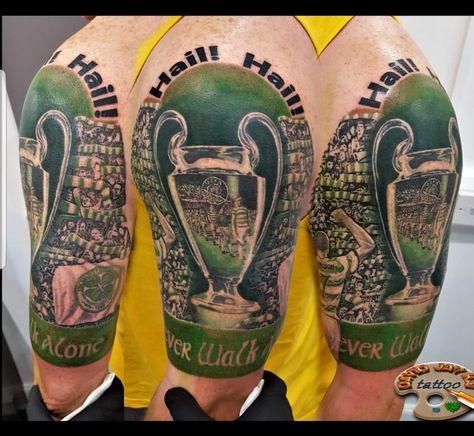 Celtic Fc Tattoo, Clare Grogan, Gas Mask Tattoo, Celtic Football Club, Football Tattoo, Celtic Football, Club Tattoo, Celtic Tattoo, Mask Tattoo