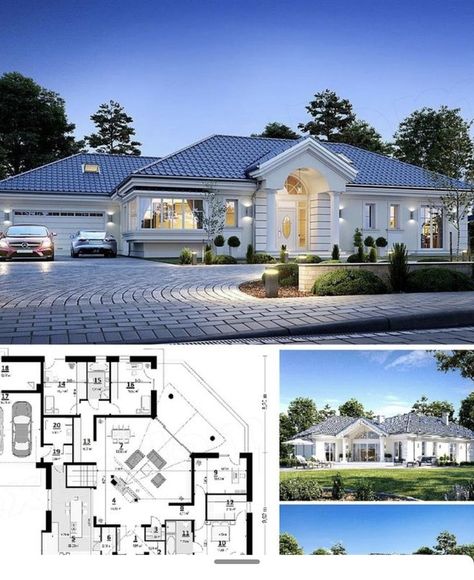 Pin by JOEL THUMBI on kisii osoro in 2022 | Beautiful house plans, Bungalow style house, House outside design Dream House Exterior Modern Beautiful, Dream House Exterior Modern, House Exterior Modern, Bungalow Style House, Villain Outfits, Villa Design Architecture, Classic Villa, Outfits Female, Modern Bungalow House