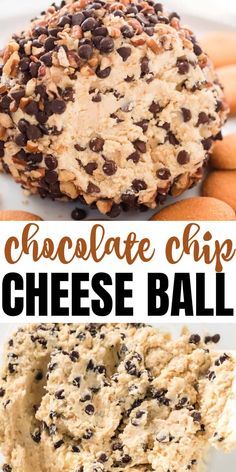 Chocolate Cheese Ball, Chocolate Chip Cheese Ball, Cream Cheese Balls Recipe, Dessert Cheese Ball, Cheese Ball Recipes Easy, Cheese And Chocolate, Cream Cheese Ball, Beach Snacks, Cheese Ball Recipe