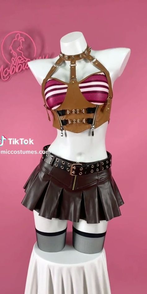 Cyberpunk Corset, Glamrock Outfit, Cyberpunk Dress, Pink Alternative Fashion, Drag Outfits, Outfits Concert, Festival Outfits Rave, Geek Clothes, Preformance Outfits