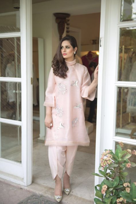 FARIDA HASAN’S EID COLLECTION Farida Hasan, Pret Wear, Tulip Pants, Nikkah Dress, Pakistani Fashion Casual, Pakistani Dresses Casual, Salwar Kamiz, Dress Neck Designs, Kurta Designs Women