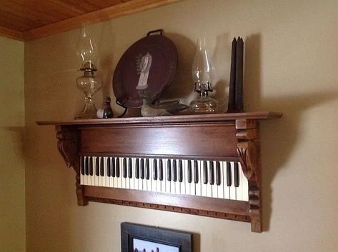 Repurposed Piano: 12 Creative Ideas for Upcycled Piano Parts Repurpose Piano, Piano Projects, Piano Upcycle, Piano Repurpose, Repurposed Piano, Piano Crafts, Piano Table, Pump Organ, Repurposed Furniture Ideas