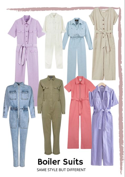 Boiler Suit Women, Spring Jumpsuits, Photography Outfits, Womens Outfit, Outfit Inspiration Women, Boiler Suit, Pink Lilac, Doll Outfits, Clothing Photography