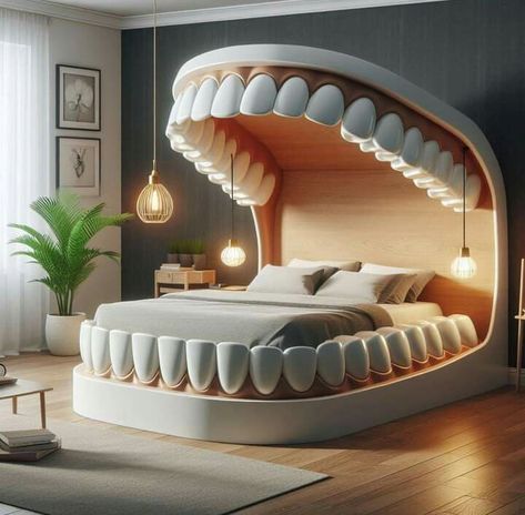 Weird Furniture, Unique Bedroom, Inflatable Sofa, Furniture Unique, Unique Furniture Pieces, Sleep Solutions, Sleep Issues, Kitchens And Bedrooms, Sleeping Habits