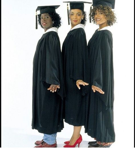 Charnele Brown, Jasmine Guy, and Cree Summer as Kimberly Reese, Whitley Gilbert, and Freddie Brooks in an A Different World promo Freddie Brooks A Different World, Freddie Brooks, Hillman College, Whitley Gilbert, Jasmine Guy, Cree Summer, Black Sitcoms, Black Tv Shows, Graduation Pics