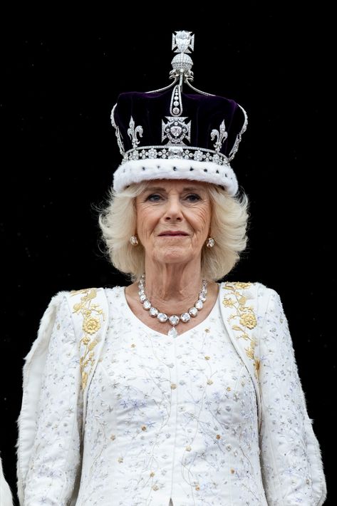 Queen Camilla natural diamond jewelry at King Charles' coronation | Queen Camilla outfits | Queen Camilla style | Queen Camilla tiara | Queen Camilla aesthetic | crown jewels | royal jewelry | Queen Camilla hair | Queen Camilla dress | Queen Camilla makeup Coronation Outfit, Coronation Of King Charles, Royal Uk, Queen Consort, Prince Carl Philip, Queen Camilla, Camilla Parker Bowles, King Charles Iii, The Coronation