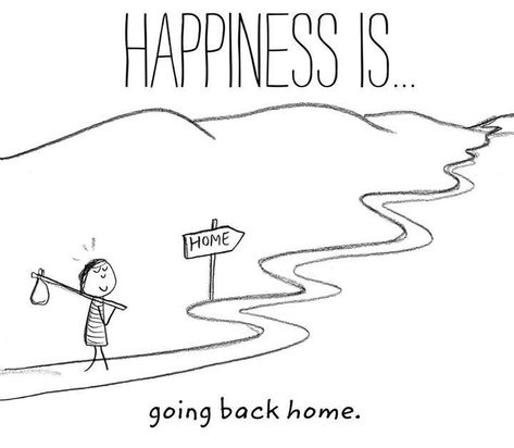 Going Home Quotes, Home Quotes, Reasons To Be Happy, Motivation Board, What Makes You Happy, Art Journal Pages, Happy Moments, Going Home, Happiness Is