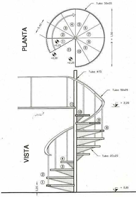 Spiral Staircase Plan, سلالم حلزونية, Spiral Stairs Design, درج السلم, Stair Plan, Building Stairs, Steel Stairs, Stairway Design, Stair Handrail