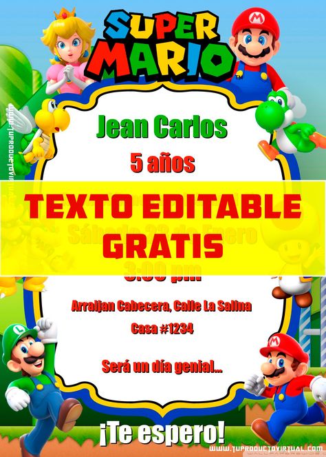 Contamos con más de 20 personajes infantiles que ponemos a tu disposición en nuestra web para que realices tus invitaciones de una manera fácil, rápida y gratis. Personajes infantiles para niños y niñas. Edita una invitación de tu personaje infantil favorito y compárteselas a todos los invitados. Space Birthday Party, Space Birthday, Quiet Book, Super Mario Bros, Mario Bros, Super Mario, Mario, Batman, Lily