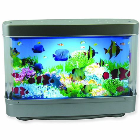 Aquarium Lamp With Fish Ocean In Motion Revolving Aquatic Scene Night Light Glow Aquarium Interior, Visual Toys, Aquarium Lamp, Tropical Fish Aquarium, Fish Lamp, Fish Tank Lights, Fish Ocean, Mood Lamps, Ocean Fishing