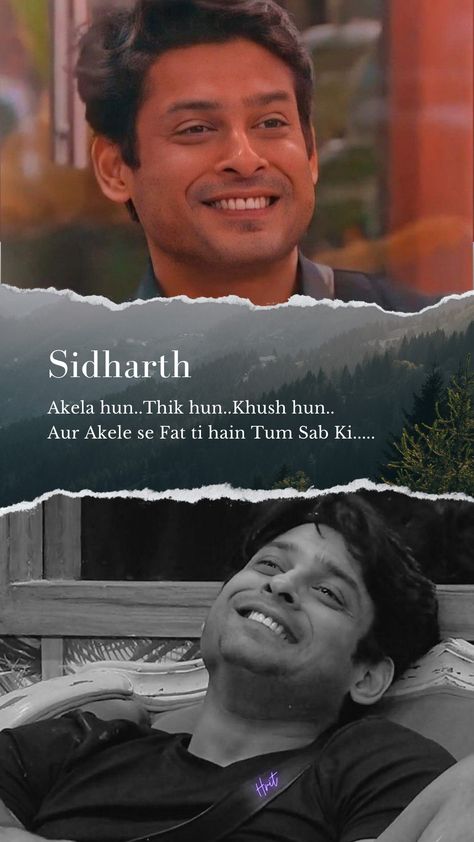 Siddharth Shukla, Sidharth Shukla, Kuch Kuch Hota Hai, Go For It Quotes, Ideas For Instagram Photos, Cute Couple Songs, Songs, Quotes