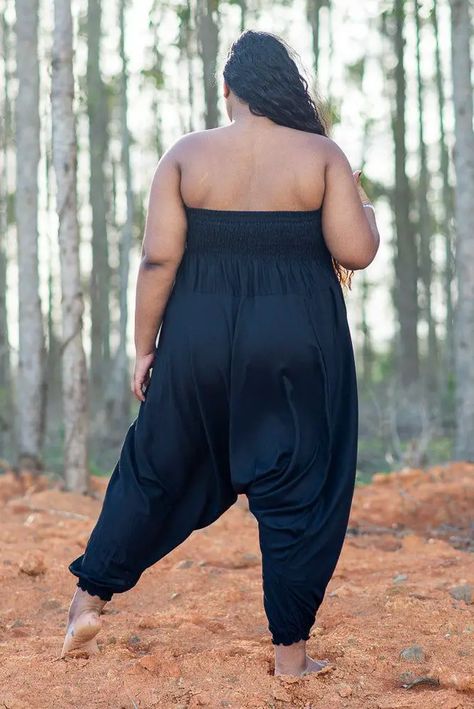 Plus Size Solid Black Harem Pants | Hippie-Pants.com Haram Pants, Plus Size Harem Pants, Plus Size Inspiration, Black Harem Pants, Fisherman Pants, Balloon Dress, Balloon Pants, Hippie Pants, Classic Pants