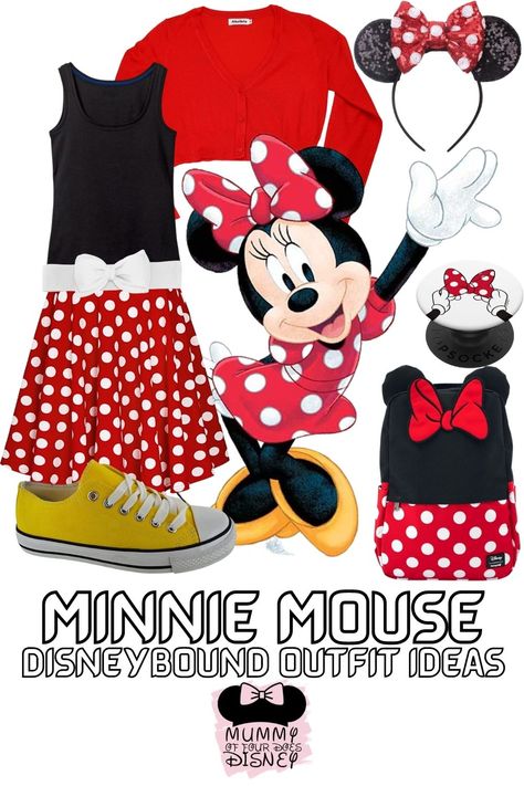 Minnie Mouse Disneybound, Disney Trip Outfits, Minnie Mouse Outfits, Busy Mum, Trip Outfits, Disney Bound Outfits, Disney Holiday, Disney Cruise, Disney Outfits