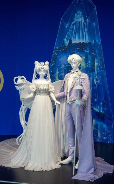 Sailor Moon Exhibit in Roppongi Hills Sailor Moon Dress, Sailor Moon Wedding, Neo Queen Serenity, Moon Dress, Moon Wedding, Sailor Moon Cosplay, Sailor Moon Usagi, Princess Serenity, Moon Princess