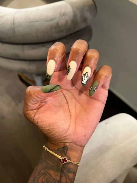 Kaws Nails, Nail Practice, Oval Nails, Fit Inspo, Almond Nails, Nails Inspiration, Gel Nails, Almond, Nail Designs