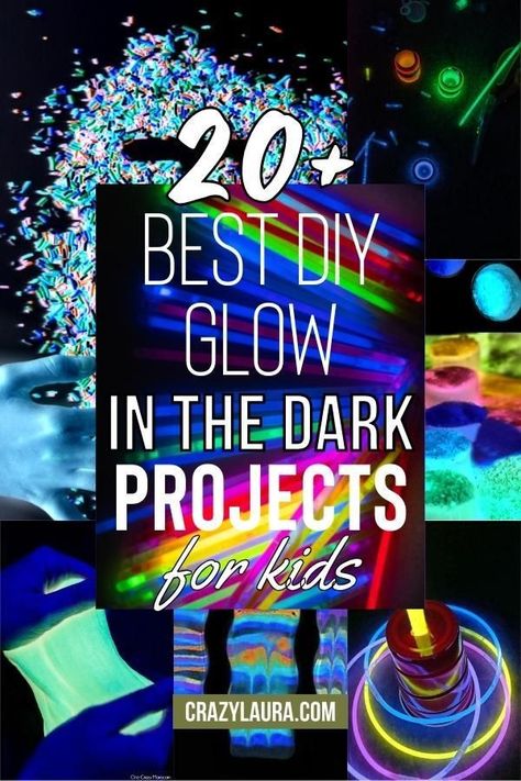 Unlock endless fun and creativity with our top 20+ DIY glow-in-the-dark crafts for kids! Watch imaginations light up in the dark. #GlowInTheDark #DIY #Crafts #Kids Glow In The Dark Paint Crafts, Glow In The Dark Spray Paint, Glow In The Dark Arts And Crafts, Glow In Dark Paint Ideas, Glow In The Dark Tie Dye, Glow In The Dark T Shirt Ideas Diy, Glow Day Craft, Glow Crafts For Kids, Glow In The Dark Art Ideas