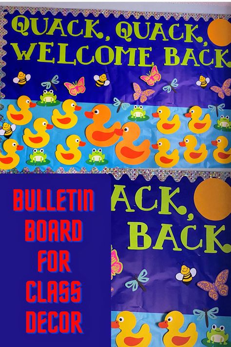 Infant Back To School Bulletin Boards, Welcome To Our Flock Bulletin Board, Welcome To The Pack Bulletin Board, Whale Come Bulletin Board, Bulleting Board Welcome Back, Holiday Classroom Decorations, Welcome Bulletin Boards, Thanksgiving Classroom, Jobs For Teachers