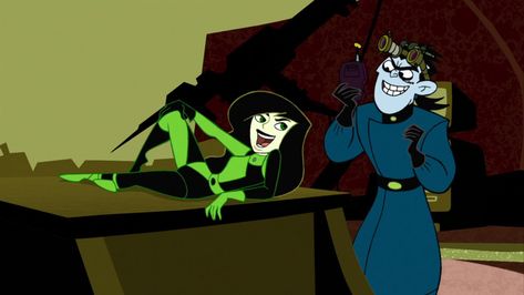 Shego Aesthetic, Drakken And Shego, Calarts Style, Cartoon Asthetic, Kim Possible, Disney Art, Nickelodeon, Character Art, Illustrations