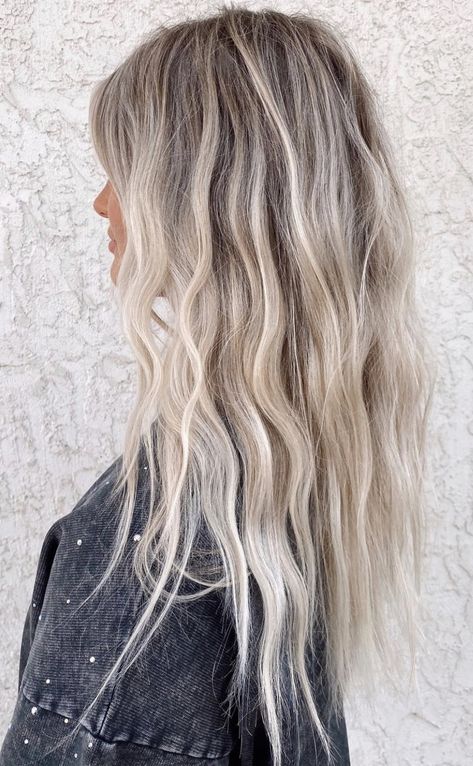 Cream Blonde Hair, Cream Blonde, Blonde Hair Goals, Wedding Hair Colors, Fall Blonde Hair, Guest Hair, Dirty Blonde Hair, Ash Blonde Hair, Blonde Hair Inspiration