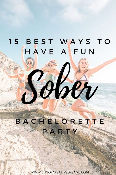 15 Best Ways to Have a Fun Sober Bachelorette Party | City of Creative Dreams Bachelorette Outing Ideas, Bachelorette Party Ideas For All Ages, Unusual Bachelorette Party Ideas, Bachelorette Party Ideas Under 21, Fun Bachelorette Activities, Pg Bachelorette Party Ideas, Bachelorette Day Activities, Bachalerote Party, Bachlorette Ideas Classy