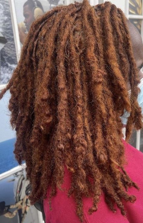 Ginger Brown Locs, Black Hair Undercut, Brown Locs, Color Locs, Dreadlocks Hair Care, Dreads Hairstyles, Best Hair Dye, Loc Hairstyles, Dreadlock Hairstyles For Men