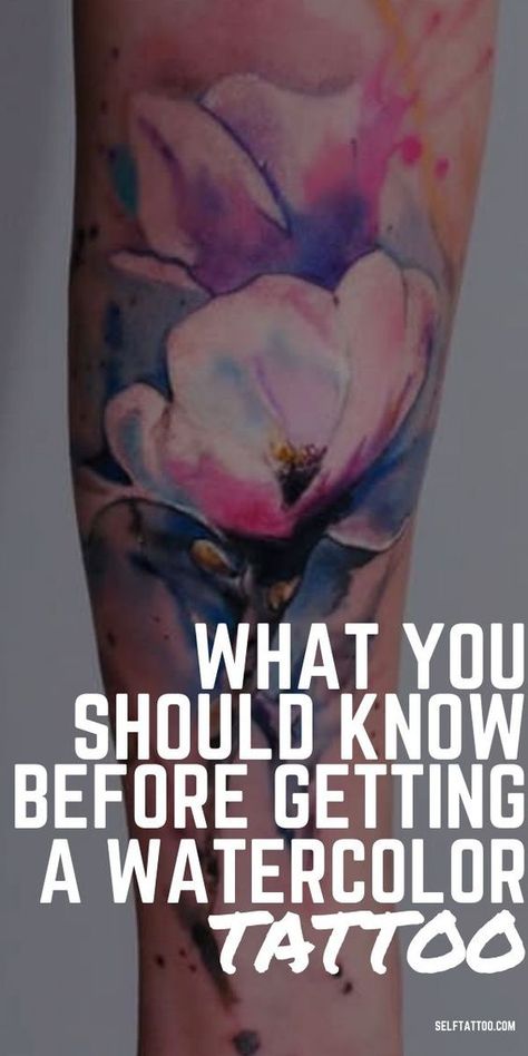 Forearm Tattoo Women Watercolor, Aged Watercolor Tattoo, Watercolor Shoulder Tattoos For Women, Watercolor Half Sleeve Tattoo For Women, Simple Watercolor Tattoos For Women, Watercolor Bird Tattoos For Women, Watercolor Flower Sleeve Tattoo, Pastel Tattoos For Women, Watercolor Flower Bouquet Tattoo