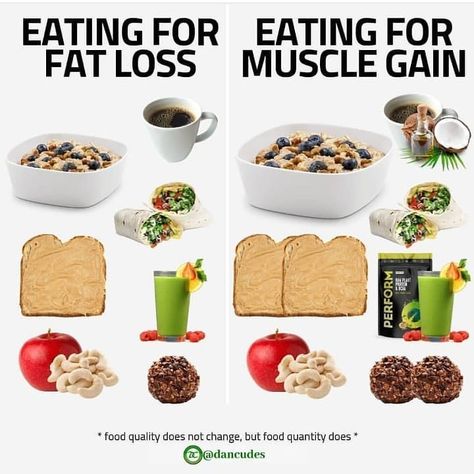 🔥Eating For Fat Loss vs Muscle Gain 🔥 - - The first thing people need to realize when it comes down to losing fat or building muscle is… Selfcare Era, Benefits Of Chicken, Diet Fast, Best Meals, Healthy Weight Gain, Muscle Gain, Kitchen Things, Fat Loss Diet, Plan Ideas