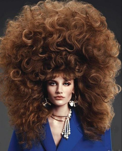 Weird Hair, Red Hairstyles, Disco Queen, Fun Images, Mars Attacks, Bouffant Hair, 31st Birthday, 80s Hair, Wacky Hair Days