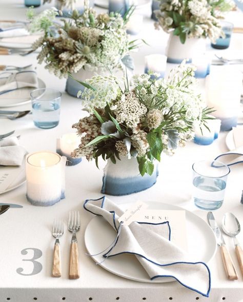 Canvas Wedding Inspiration from Martha Stewart Weddings Floral Designs Arrangements, Lush Wedding, Wedding Rental, Marriage Material, Simple Wedding Centerpieces, Simple Centerpieces, Easy Cross, Wedding Welcome Bags, Geometric Wedding