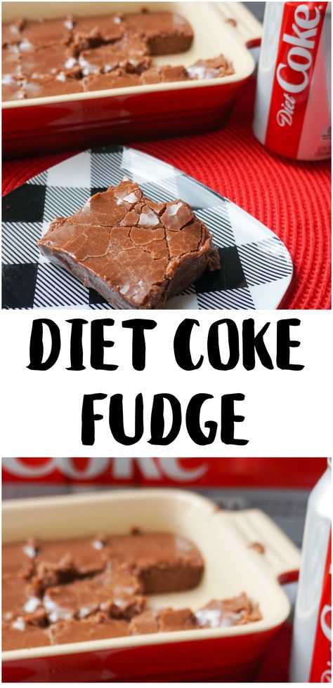 #ad One of my favorite dessert treats during the holidays and Christmas is fudge! I mean, how can you go wrong with chocolate and marshmallow?? This easy fudge recipe kicks it up a notch with the addition of Diet Coke- it’s a MUST try! #VeryMerryPairings @SheSpeaksUp Coke Brownies, Diet Coke Brownies, Add Diet, Classic Christmas Dessert, Truffles Recipes, Easy Fudge Recipe, Easy Fudge, Dessert Treats, Parfait Desserts