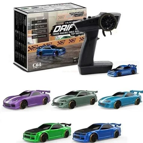 Top On Sale Product Recommendations Rc Turbo Racing 1:76 Mini Remote Control Drift Car C61 C62 C63 C64 Small Proportional Rear Drive Jdm Toy Safe And Reliable Gift Rc Cars Drift, Birthday 15, Rc Drift Cars, Rc Drift, Mini 4wd, Drift Car, Product Recommendations, Remote Control Cars, Four Wheel Drive