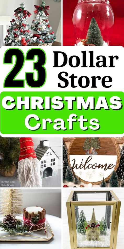 Dollar Store Christmas Crafts are a great way to save money and still have fun during the holiday season. If you’re looking for a DIY Christmas project for holiday decorations, look no further than these affordable dollar store Christmas crafts. From Christmas centerpieces to Christmas wreaths and Christmas tree decorations. you will find everything you need to add a personal touch to your Christmas decor. Dollar Store Christmas Crafts, Farmhouse Christmas Ornaments, Centerpiece Christmas, Christmas Crafts For Adults, Dollar Store Christmas, Christmas Centerpieces Diy, Dollar Tree Christmas, Dollar Tree Decor, Christmas Projects Diy