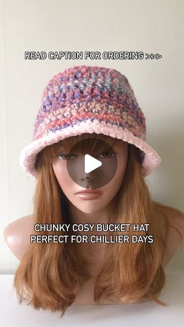 Sebnem Graham on Instagram: "Winter is almost here 🌨️❄️☃️💜
.
Introducing our Chunky Crochet Unisex Bucket Hat, a #fashionable and versatile #accessory that combines #style and functionality flawlessly. 
.
Handmade by GrahamsBazaar 💜
.
https://grahamsbazaar.etsy.com/listing/1597289021
.
#buckethat #unisexfashion #chunkyhat #crochet #knitting #accessories #fashionstyle #hats #winterfashion #newreels #foryou #instatrend #snow #ski #streetstyle #celebstyle #trendingnow" Chunky Hat, Chunky Crochet, Knitting Accessories, Crochet Knitting, Summer Hats, Unisex Fashion, Fashion Games, Knitted Hats, Boho Chic