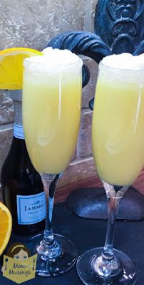 Dreamsicle Mimosas - #mimosas #dreamsicle #cocktails #celebration #party #newyearseve #girlsnight New Years Drinks, New Year's Drinks, American Mom, Breakfast Tea, Easy Cocktails, Adult Drinks, Celebration Party, Christmas Dinner, Mocktails