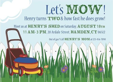 lawn mower birthday party | mower birthday Lawn Mowing Party Theme, Landscaping Birthday Party, Lawn Mower Birthday Party Ideas, Lawn Mower 2nd Birthday Party, Lawn Mower Birthday, Mower Birthday Party Ideas, Lawnmower Birthday Party, Lawn Mower Party, Lawn Mower Birthday Party