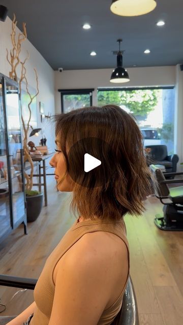 Dominick Serna on Instagram: "•Shaggy bob•
•undone 
•modern
•texture
•layers 

Love y’all 
DomDom" Mr Kitty After Dark, Undone Bob, Textured Long Bob, Mr Kitty, Texture Layers, Dark Bob, Hair Elixir, Textured Haircut, Modern Texture