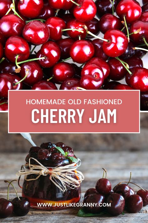 cherry jam recipe,cherry jam,how to make cherry jam,jam recipe,cherry jam recipe with pectin,easy cherry jam recipe,cherry,cherry recipes,recipe,berry cherry jam recipe,strawberry jam recipe,cherry recipe,cherry pie recipe,old fashioned raspberry jam Tart Cherry Jam Recipe, Bing Cherry Jam, How To Make Cherry Jam, How To Preserve Cherries, Cherry Jelly Recipe Canning, Cherry Jam Recipe Easy, Cherry Jelly Recipe, Cherry Marmalade Recipe, Cherry Preserves Recipe