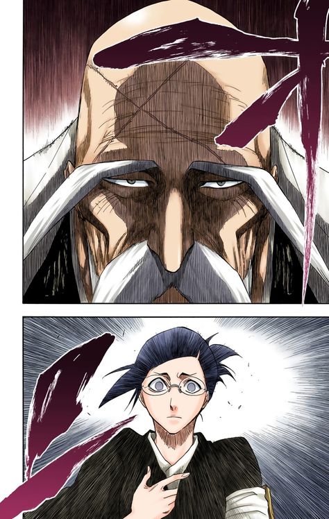 Shigekuni Yamamoto Genryusai, Bleach Genryusai Yamamoto, Genryusai Yamamoto, Zanka No Tachi, Yamamoto Genryusai, Bleach Manga Colored, Yamamoto Bleach, Nanao Ise, Tite Kubo