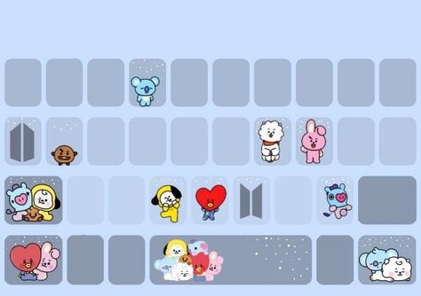 Bt21 Keyboard Wallpaper, Picture For Keyboard Theme, Kpop Keyboard Wallpaper, Aesthetic Keyboard Theme, Wallpapers For Keyboard Background, Keyboards Wallpaper, Bt21 Keyboard, Bts Keyboard Wallpaper, Aesthetic Keyboard Background