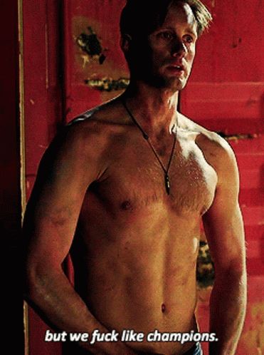 Eric Northman Gifs GIFs | Tenor Eric Northman True Blood, Hbo Tv Shows, True Blood Series, Eric Northman, Alexander Skarsgård, Alexander Skarsgard, Hbo Series, True Blood, Tarzan