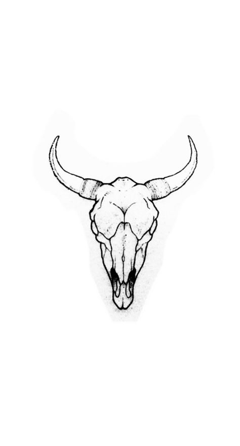 Bull Skull Tattoo Linework, Cow Skull Tattoo Stencil, Cow Skull Drawing Simple, Country Inspired Tattoos, Western Knee Tattoo, Bull Skull Drawing, Cow Skull Drawing, Citrus Tattoo, Bull Head Tattoo