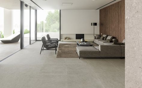 Range Tile, Tiles Living Room, Tile Floor Living Room, Sala Grande, Living Room Tiles, Interior Minimalista, Sitges, Minimalist Interior Design, Minimalism Interior