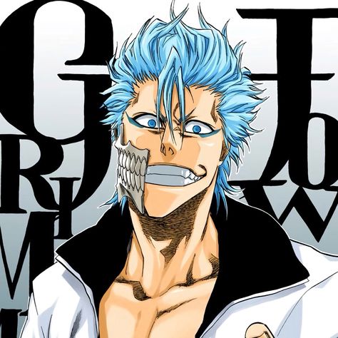 Grimmjow Pfp Manga, Grimmjow Pfp, Grimmjow Manga, Grimmjow Icon, Dan Mori, Grimmjow Jaegerjaquez, Ichigo Kurosaki Wallpaper, Jojo Stands, Bleach Anime Art