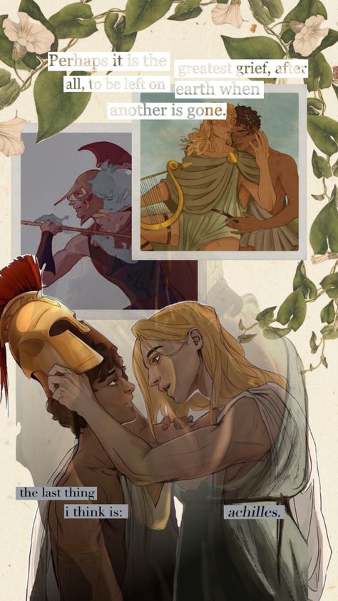 Tsoa Wallpaper, Tsoa Fanart, The Song Of Achilles Wallpaper, Patroclus And Achilles Fanart, Patrochilles Fanart, The Song Of Achilles Fanart, Song Of Achilles Fanart, Madeline Miller, Mythology Books