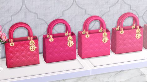 Sims 4 Cc Gucci Bag, Sims 4 Gucci Bag, Sims 4 Bag Cc Decor, Sims 4 Cc Van Cleef, Sims 4 Bag Decor, Sims 4 Van Cleef, Sims 4 Cc Purse, Sims 4 Luxury Cc, Sims Furniture